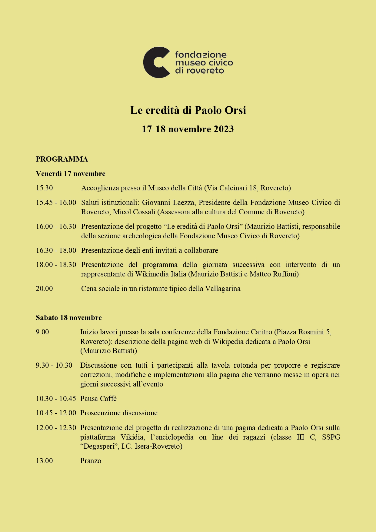 La Direzione regionale Musei Calabria partecipa al progetto"Le eredità di Paolo Orsi"